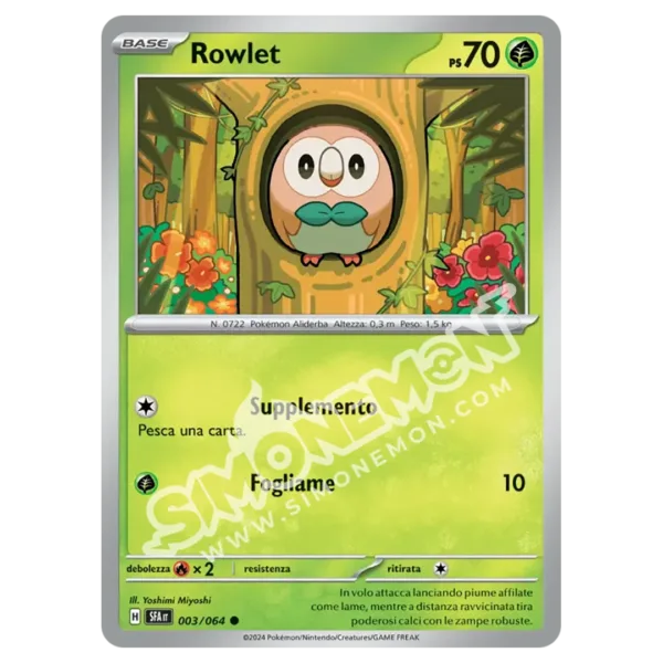 Rowlet 003/64 Segreto Fiabesco  (IT)