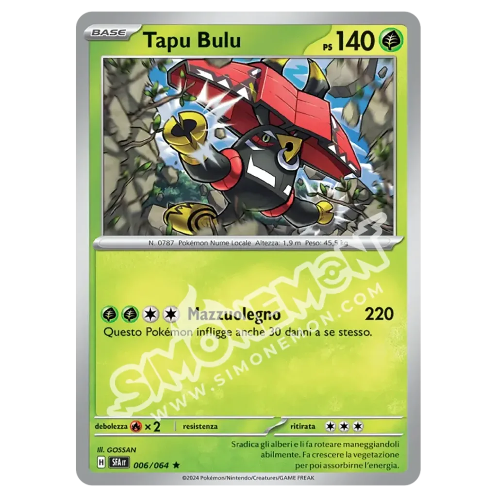 Tapu Bulu 006/64 Segreto Fiabesco Foil (IT)
