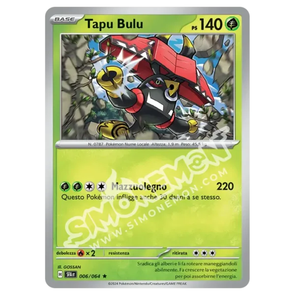Tapu Bulu 006/64 Segreto Fiabesco Foil (IT)