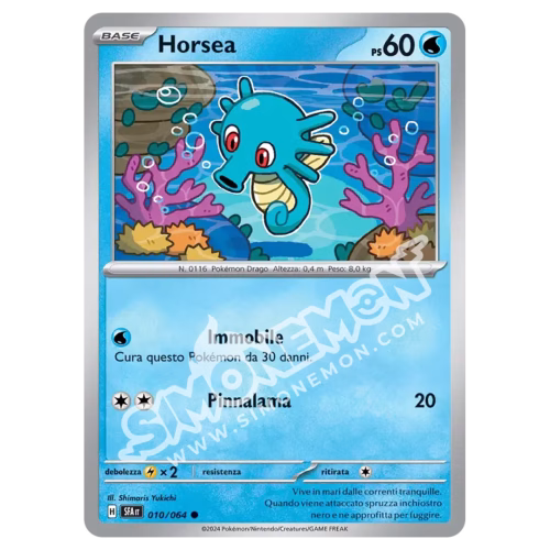 Horsea 010/64 Segreto Fiabesco Foil (IT)