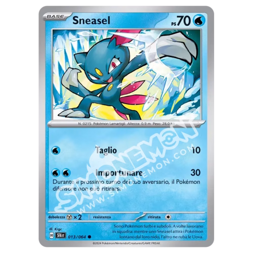 Sneasel 013/64 Segreto Fiabesco Reverse (IT)