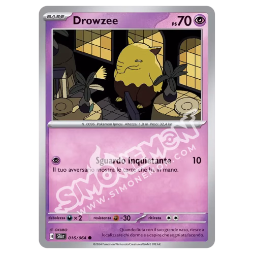 Drowzee 016/64 Segreto Fiabesco (IT)