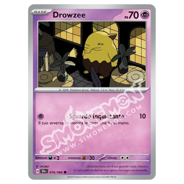 Drowzee 016/64 Segreto Fiabesco  (IT)