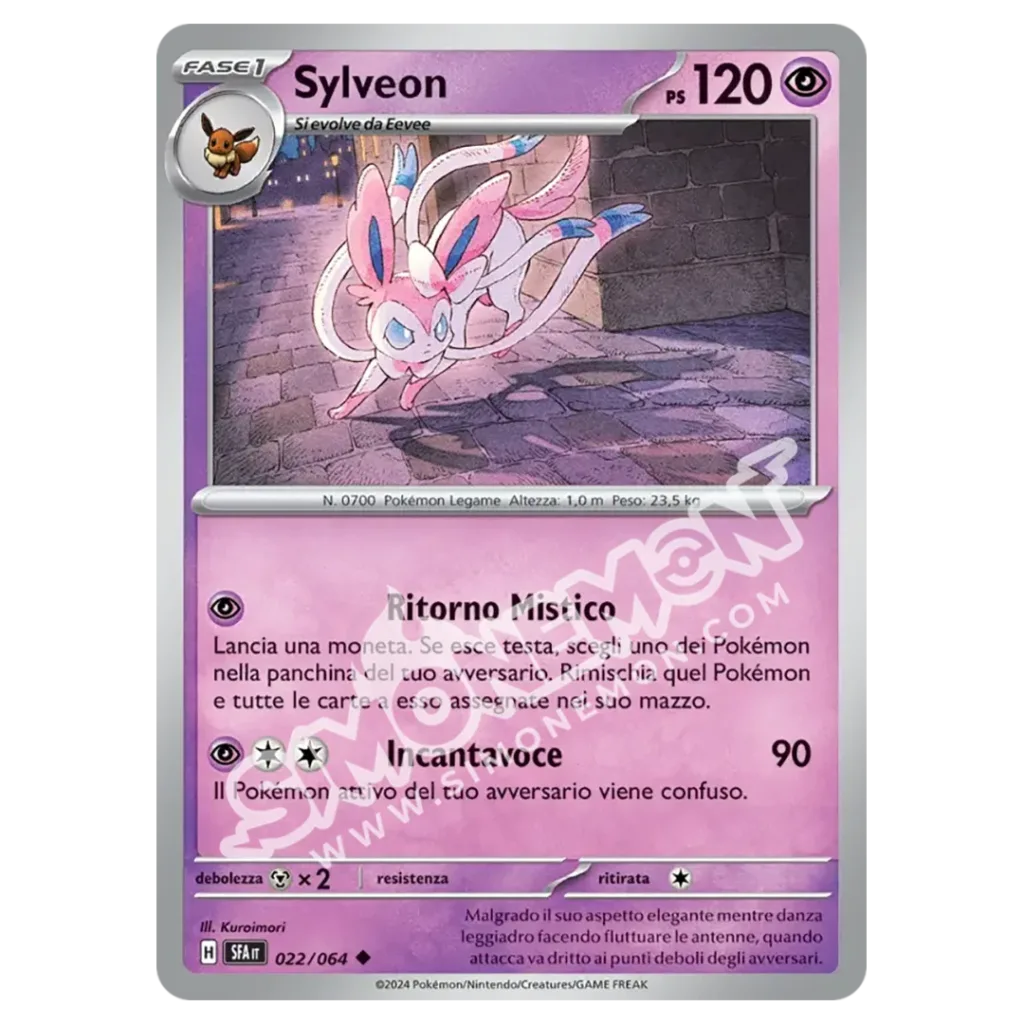 Sylveon 022/64 Segreto Fiabesco  (IT)