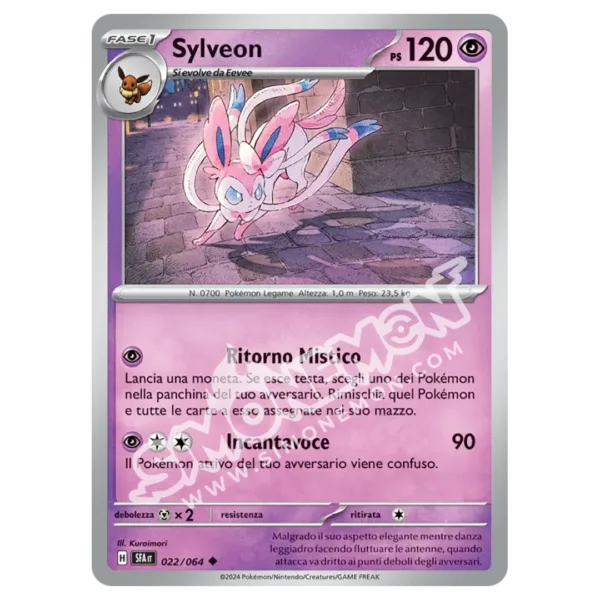 Sylveon 022/64 Segreto Fiabesco  (IT)
