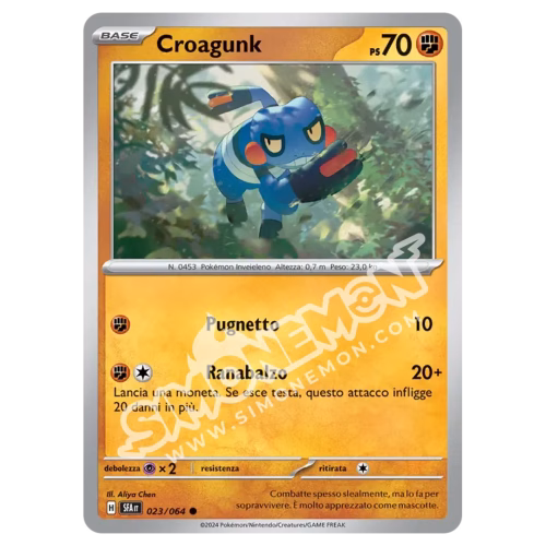 Croagunk 023/64 Segreto Fiabesco (IT)
