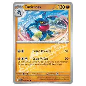 Toxicroak 024/64 Segreto Fiabesco Reverse (IT)