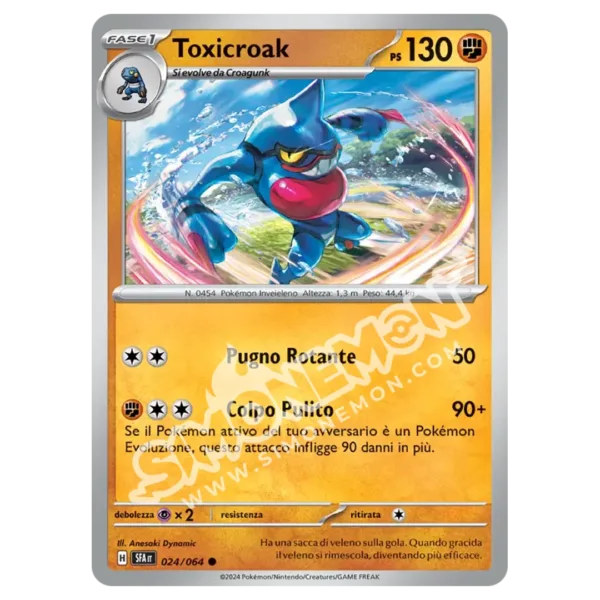 Toxicroak 024/64 Segreto Fiabesco Reverse (IT)