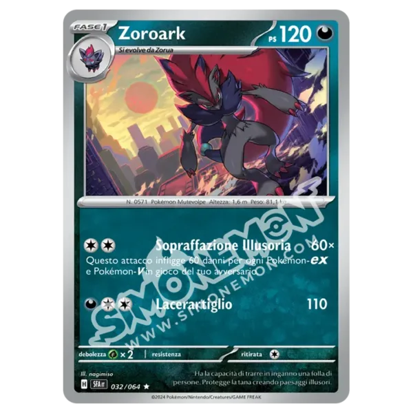 Zoroark 032/64 Segreto Fiabesco Foil (IT)