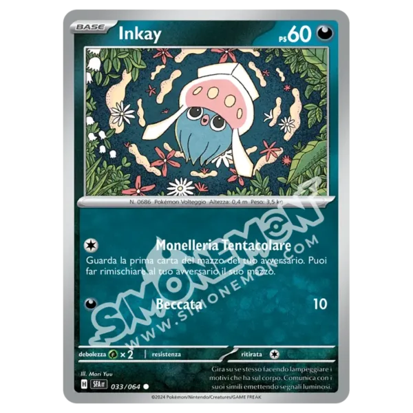Inkay 033/64 Segreto Fiabesco Reverse (IT)