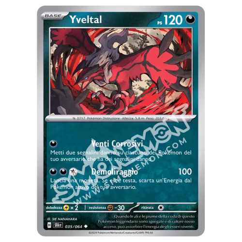 Yveltal 035/64 Segreto Fiabesco Reverse (IT)