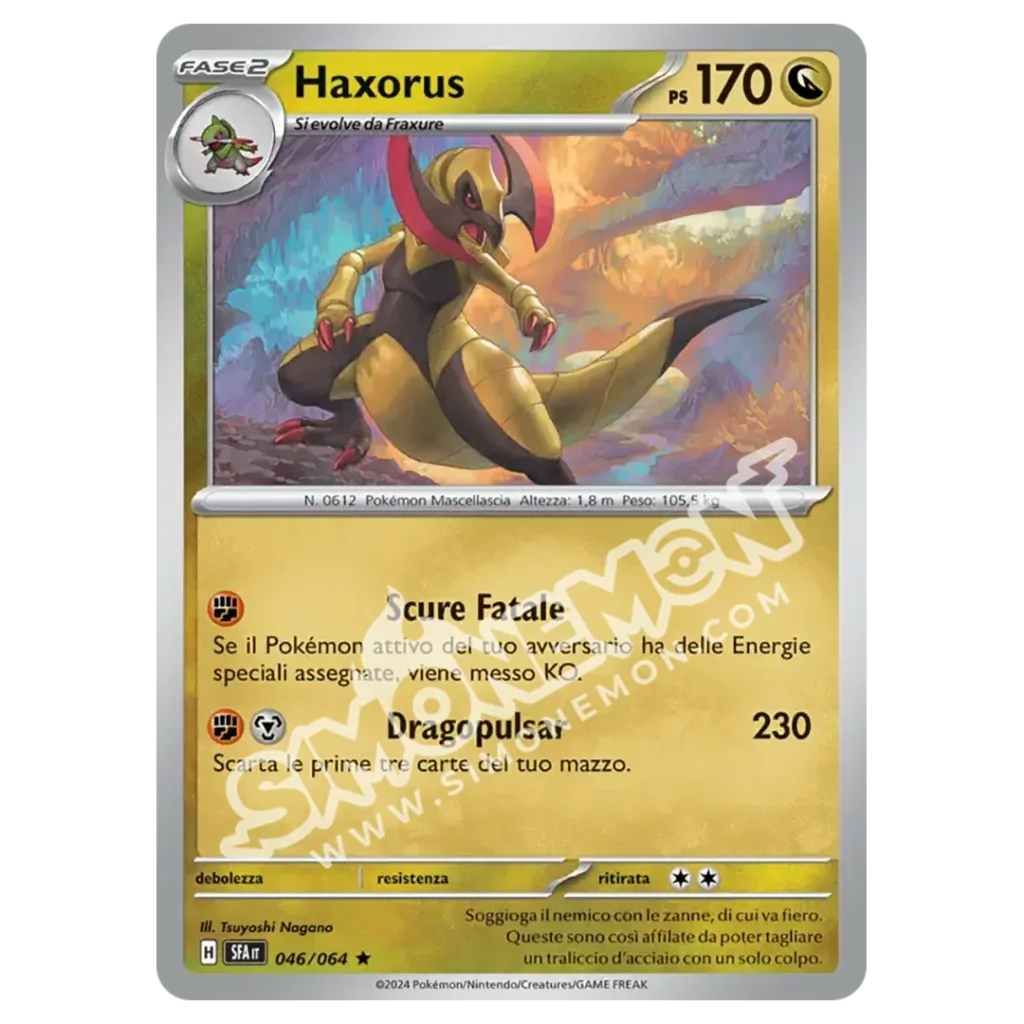 Haxorus 046/64 Segreto Fiabesco Foil (IT)