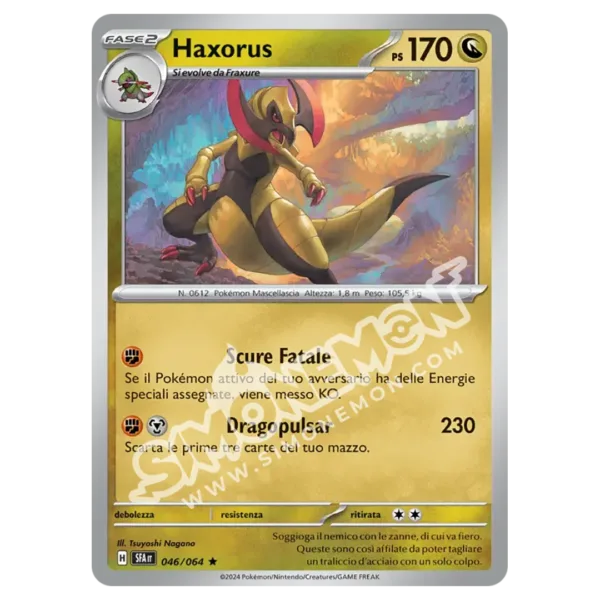 Haxorus 046/64 Segreto Fiabesco Foil (IT)