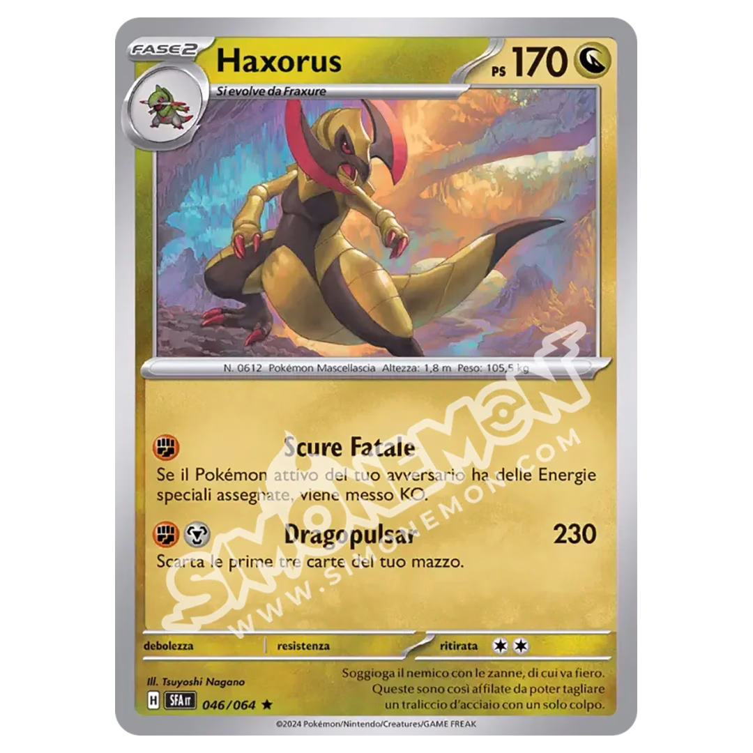 Haxorus 046/64 Segreto Fiabesco Foil (IT)