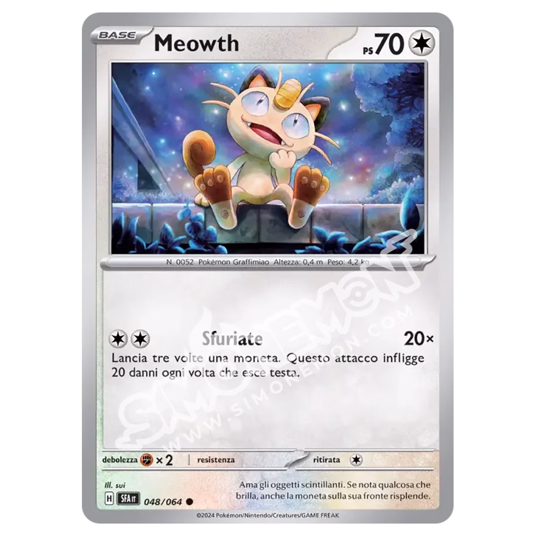Meowth 048/64 Segreto Fiabesco Reverse (IT)