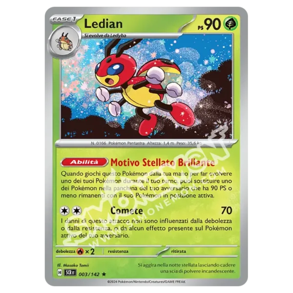 Ledian 003/142 Corona Astrale Foil (IT)