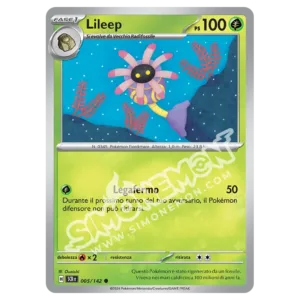 Lileep 005/142 Corona Astrale Reverse (IT)