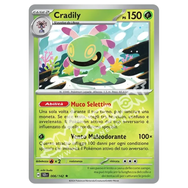 Cradily 006/142 Corona Astrale Foil (IT)