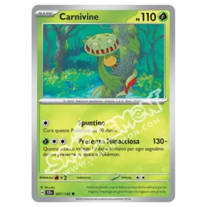 Carnivine 007/142 Corona Astrale Reverse (IT)