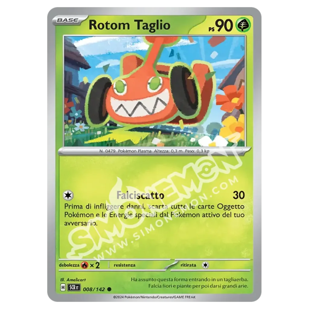 Rotom Taglio 008/142 Corona Astrale Reverse (IT)