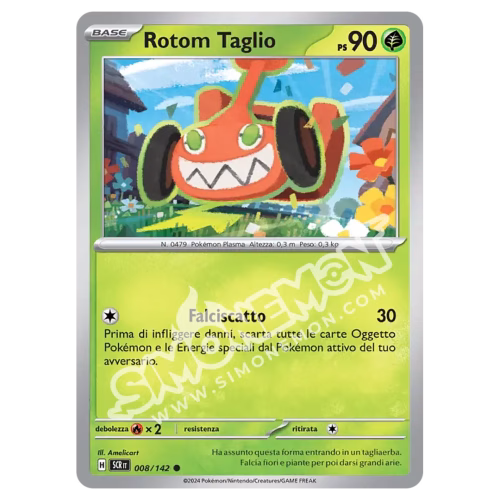 Rotom Taglio 008/142 Corona Astrale Reverse (IT)
