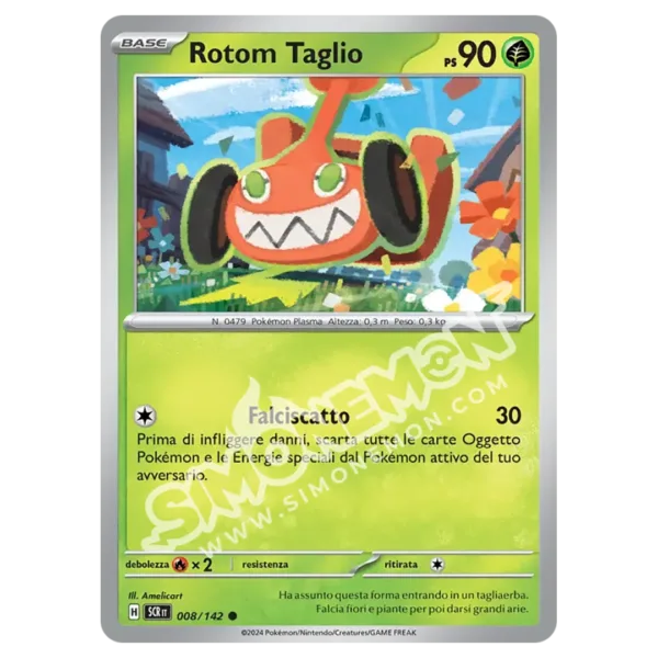 Rotom Taglio 008/142 Corona Astrale Reverse (IT)