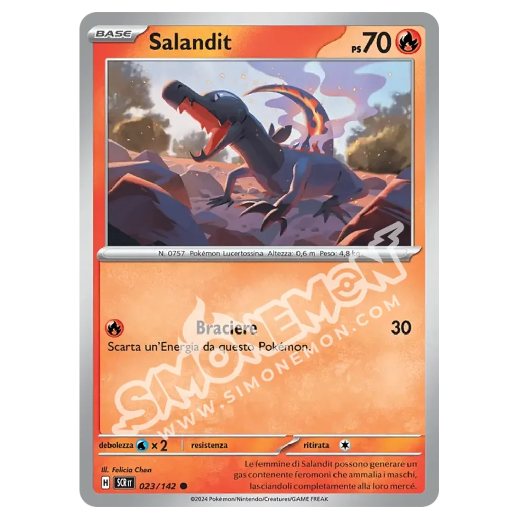 Salandit 023/142 Corona Astrale  (IT)