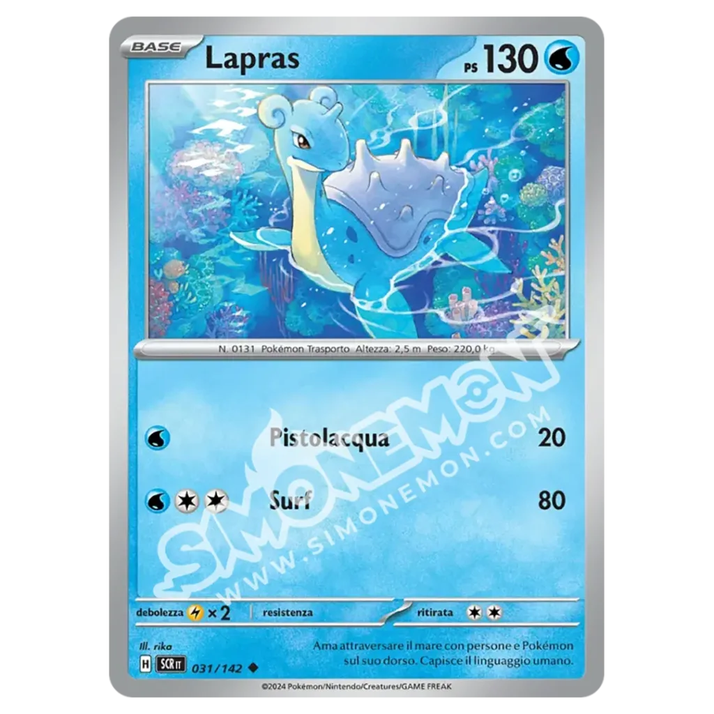 Lapras 031/142 Corona Astrale  (IT)