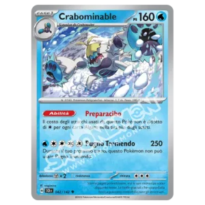 Crabominable 042/142 Corona Astrale  (IT)