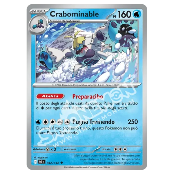 Crabominable 042/142 Corona Astrale  (IT)