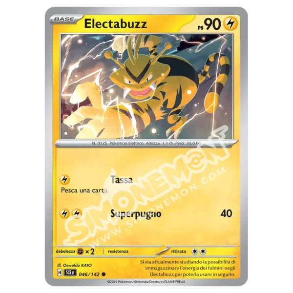 Electabuzz 046/142 Corona Astrale Reverse (IT)