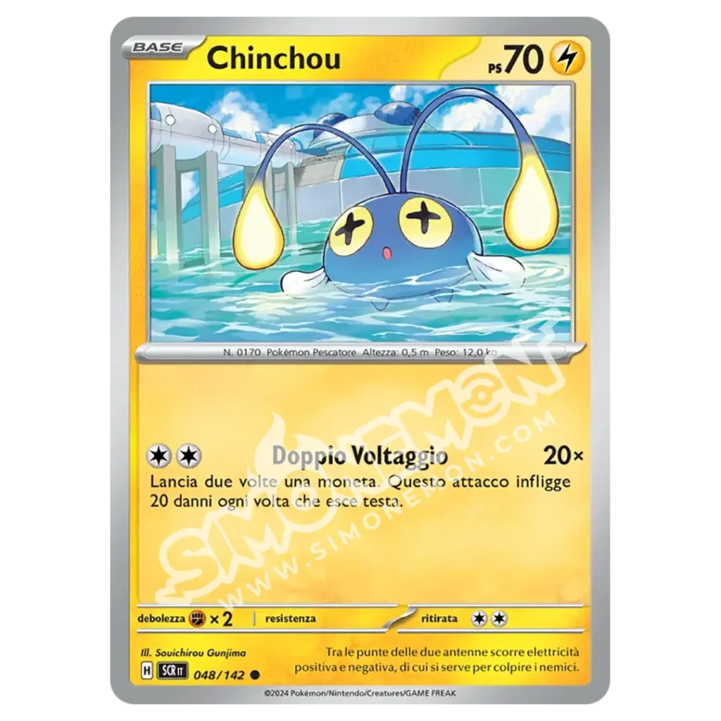 Chinchou 048/142 Corona Astrale  (IT)