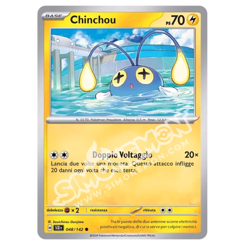 Chinchou 048/142 Corona Astrale (IT)