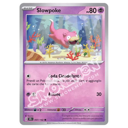 Slowpoke 057/142 Corona Astrale Reverse (IT)