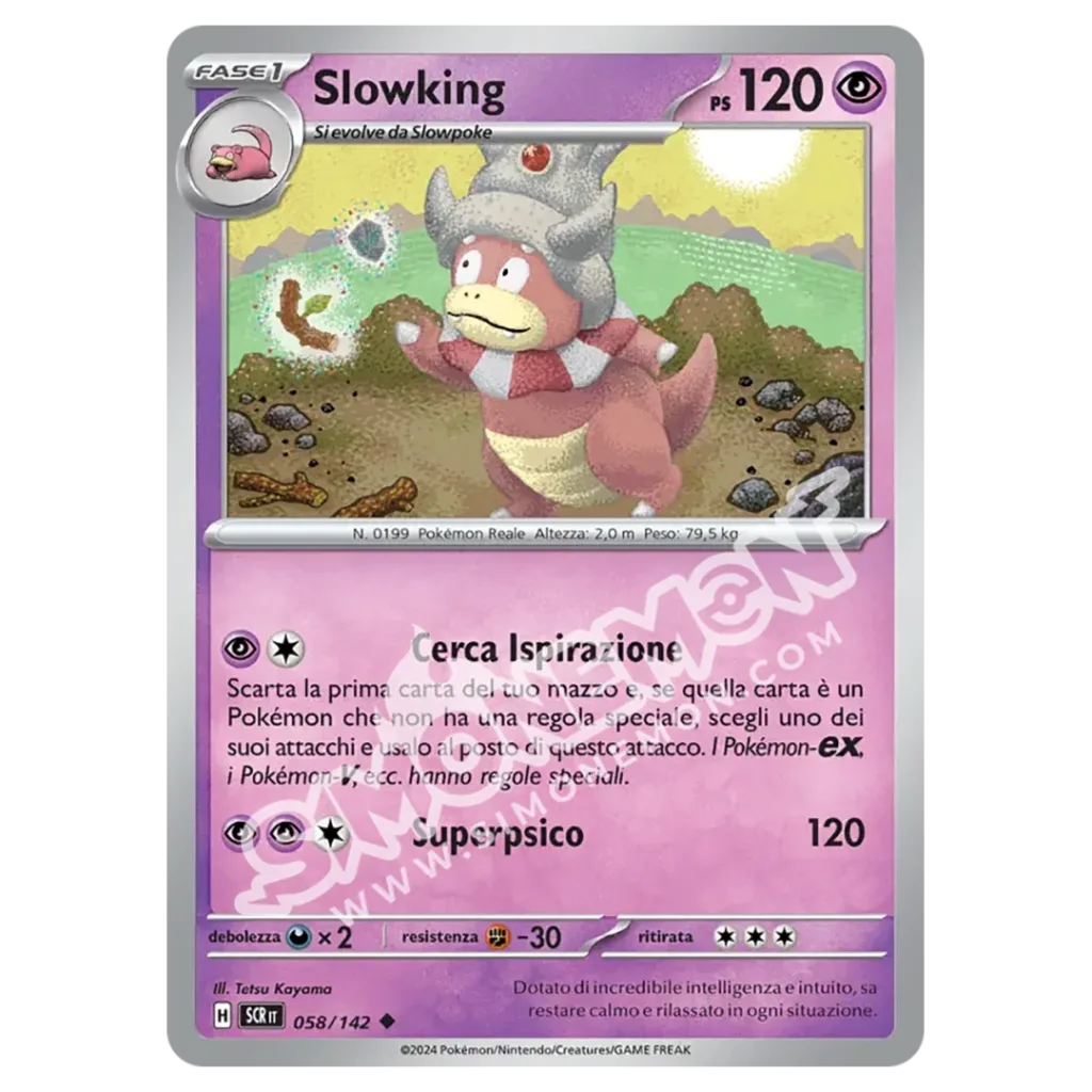 Slowking 058/142 Corona Astrale  (IT)
