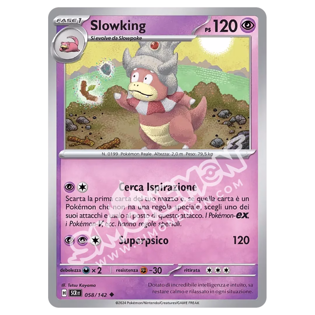Slowking 058/142 Corona Astrale (IT)