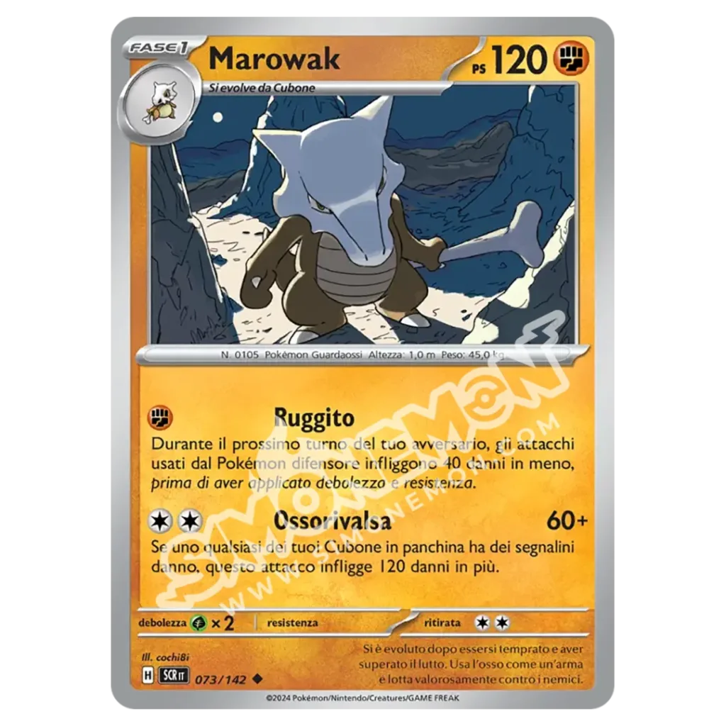 Marowak 073/142 Corona Astrale Reverse (IT)