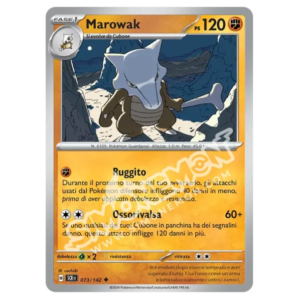 Marowak 073/142 Corona Astrale Reverse (IT)