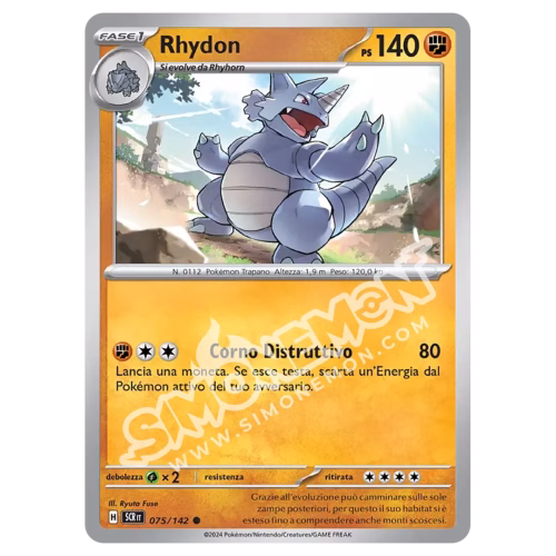 Rhydon 075/142 Corona Astrale (IT)