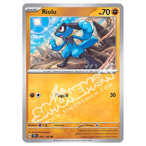 Riolu 081/142 Corona Astrale (IT)