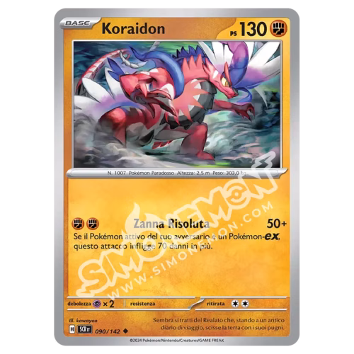 Koraidon 090/142 Corona Astrale (IT)