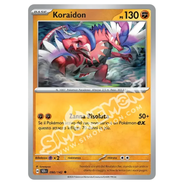 Koraidon 090/142 Corona Astrale (IT)