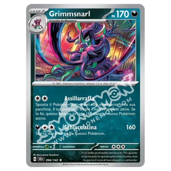 Grimmsnarl 096/142 Corona Astrale Foil (IT)
