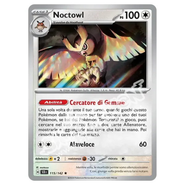 Noctowl 115/142 Corona Astrale Foil (IT)