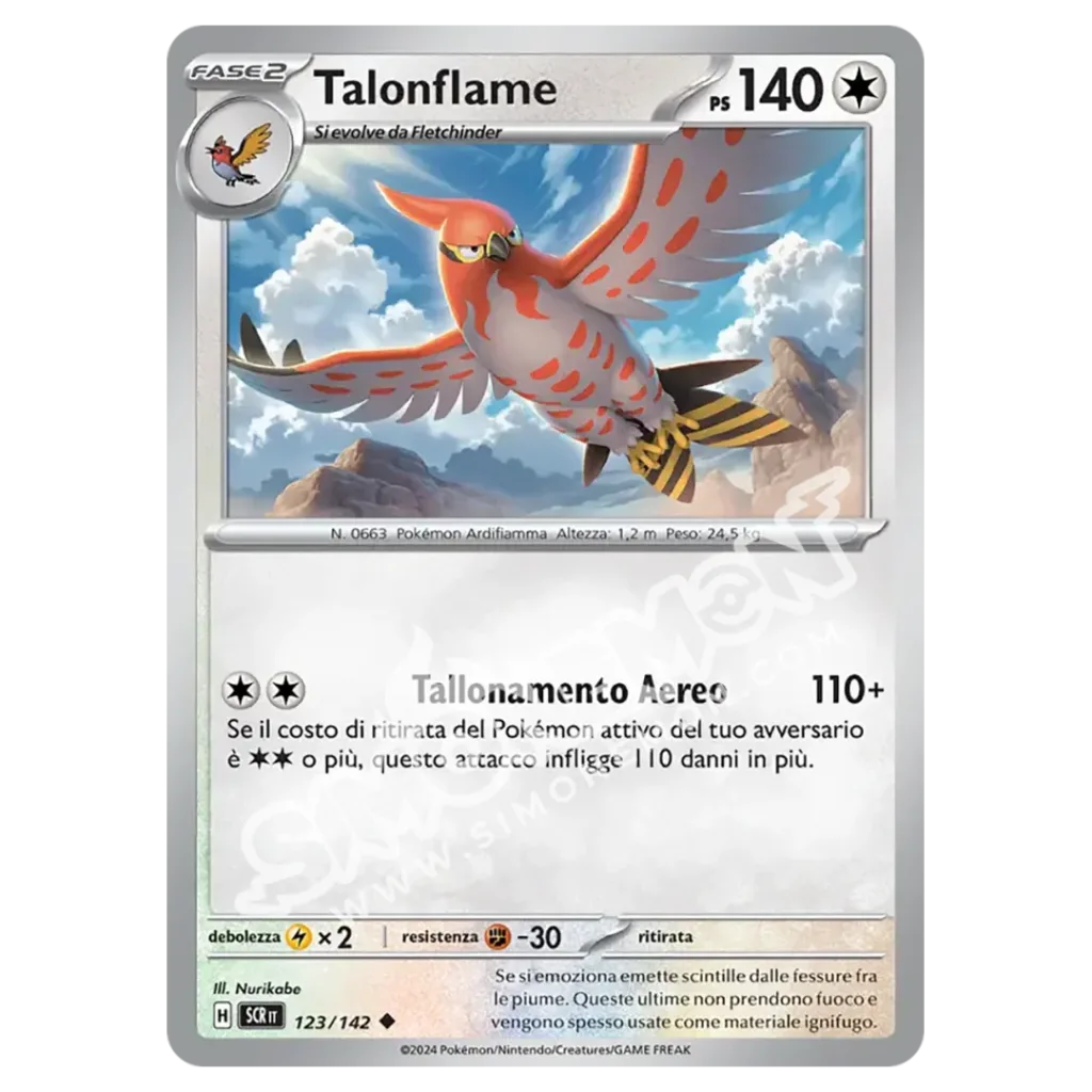 Talonflame 123/142 Corona Astrale  (IT)