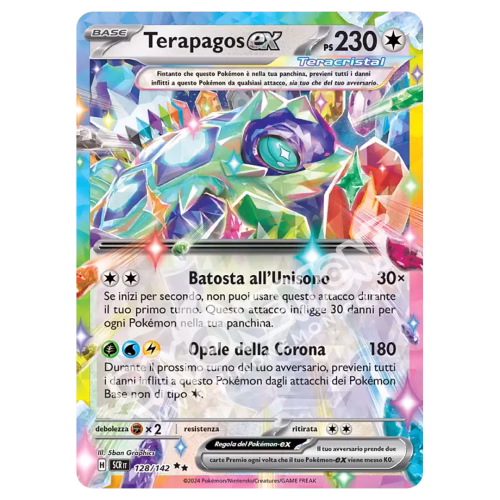 Terapagos-ex 128/142 Corona Astrale Reverse (IT)