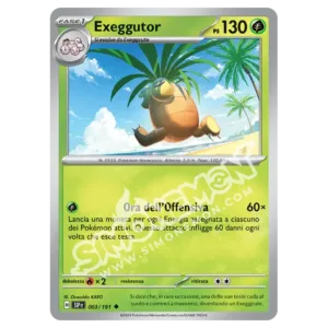 Exeggutor Reverse Scintille Folgoranti 003/191 (IT)