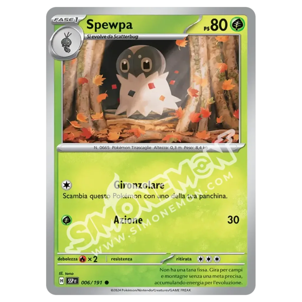 Spewpa Reverse Scintille Folgoranti 006/191 (IT)