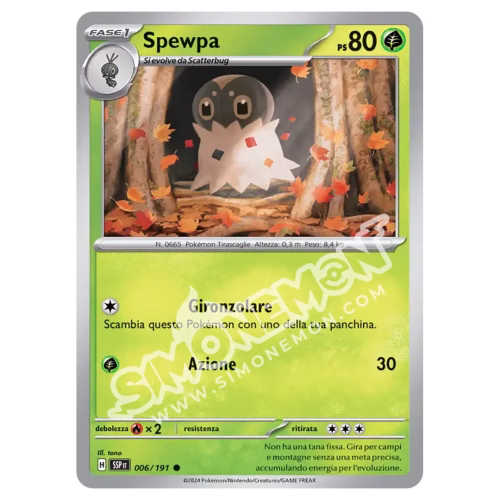 Spewpa Reverse Scintille Folgoranti 006/191 (IT)