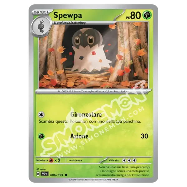 Spewpa Reverse Scintille Folgoranti 006/191 (IT)